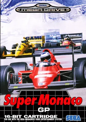 Super Monaco GP (Japan) (En,Ja) box cover front